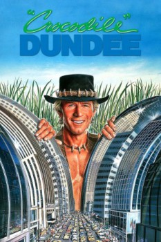 poster Crocodile Dundee&nbsp;&nbsp;(1986)